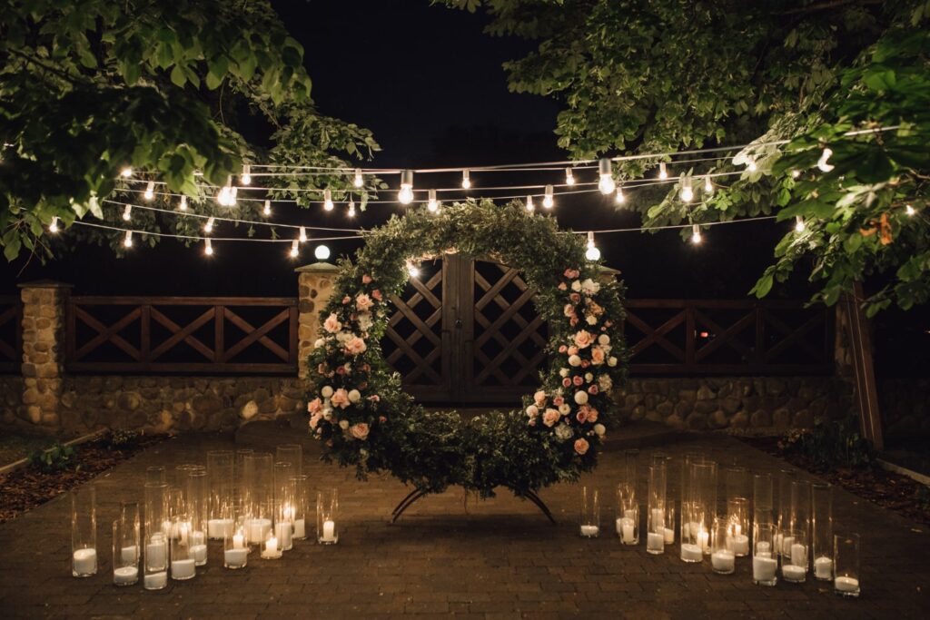 artificial plants used wedding decoratives