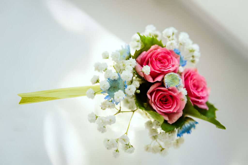 Stunning Artificial Buttonhole and Wedding Flower Corsage