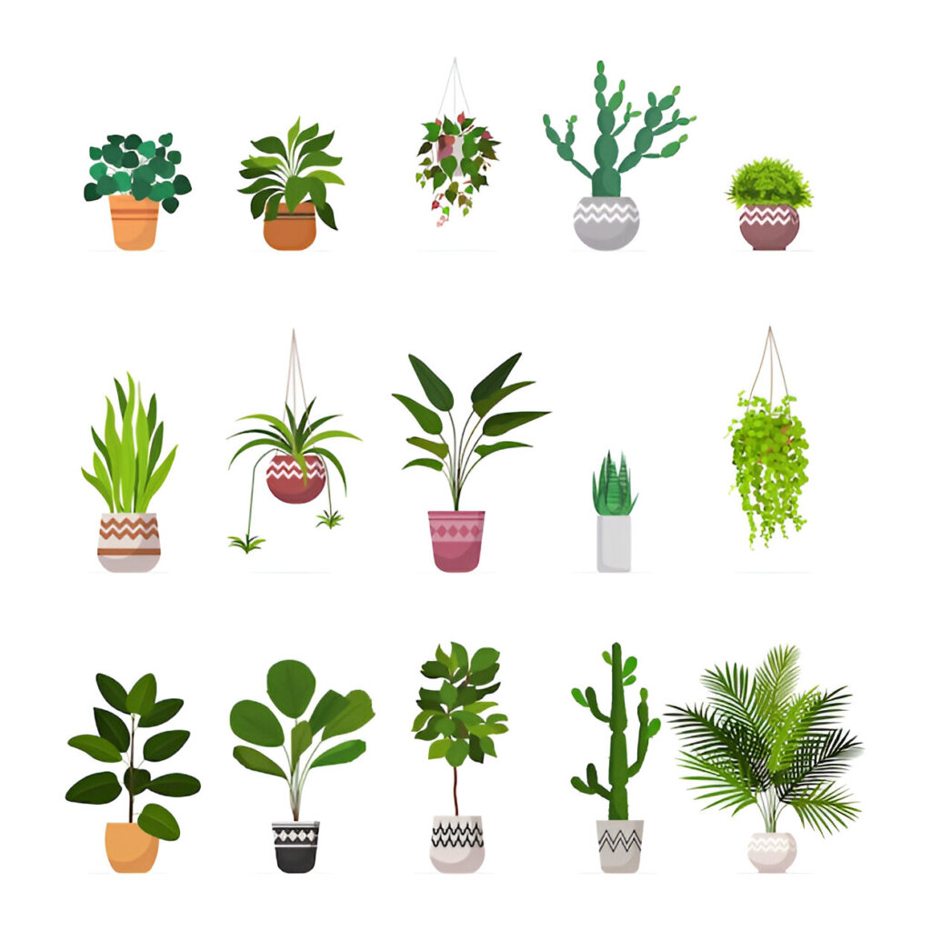 Artificial Plants and Garden Style
