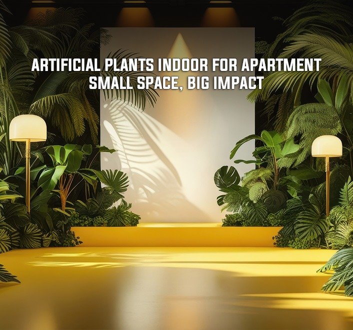 Artificial Plants Indoor for Apartments Small Space, Big Impact