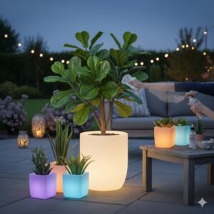 Pro Tips to Keep Artificial Plants and LED Pots Shining