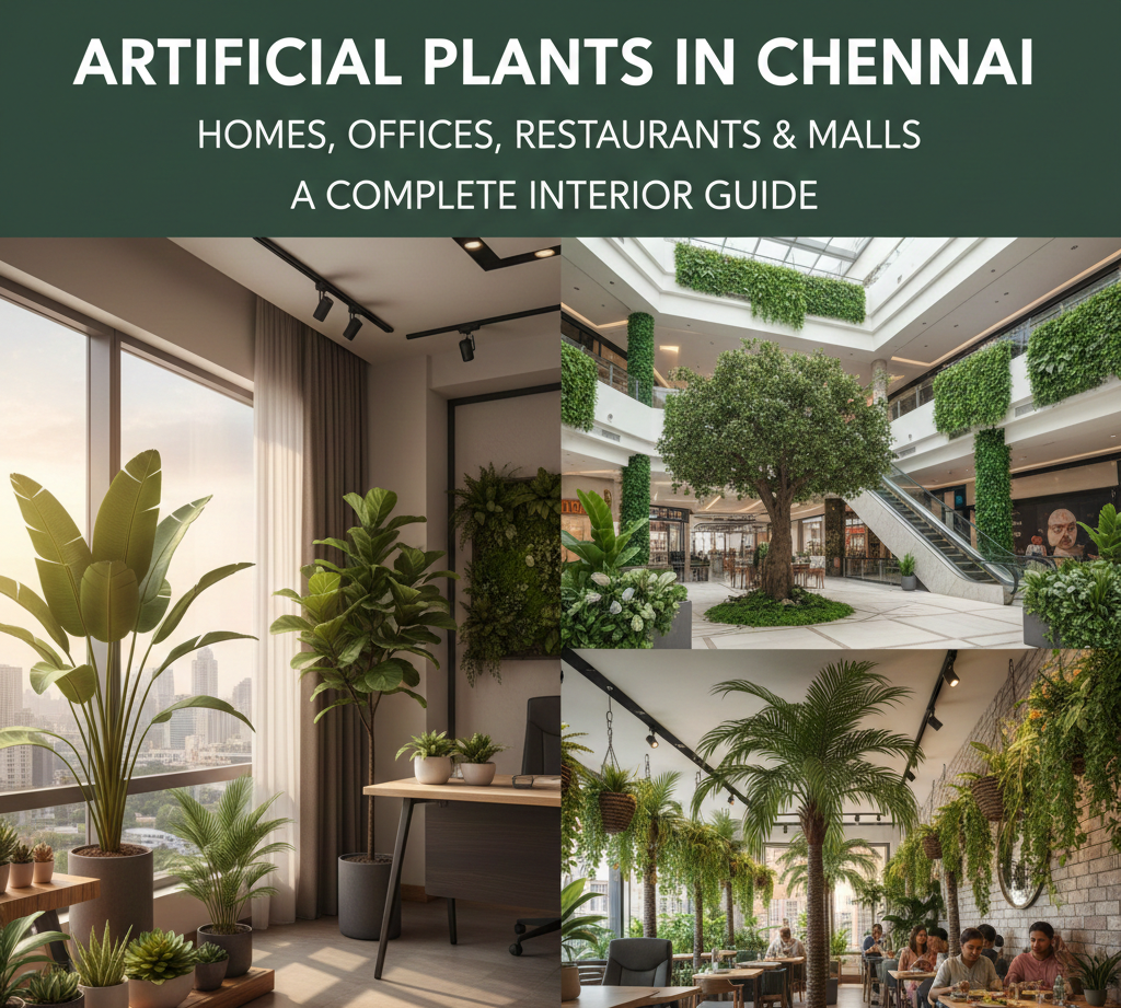 Artificial Plants in Chennai for Homes, Offices, Restaurants & Malls