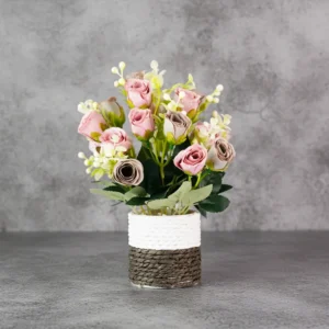 Lavender Mini Rose Flower Arrangement