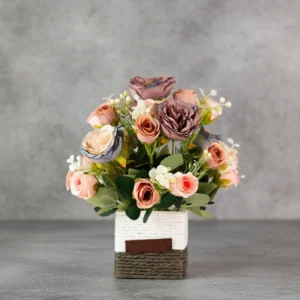 Pink & Lavender Rose Flower Arrangement