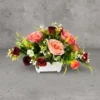 Roses-with-Grasses-Flower-Arrangement