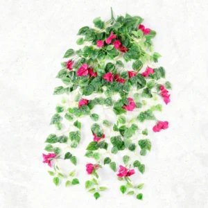 Artificial Pink Flower Creeper Plant for Home & Office Decor | Artificial Plants in Chennai & Bangalore