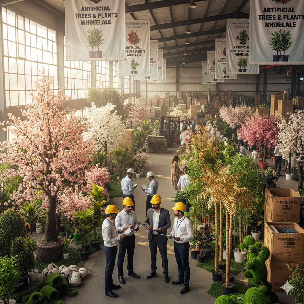 Why Every Corporate Event Decorator Visits an Artificial Tree Shop in Chennai Before Expo Season