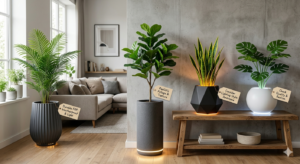 How to Choose the Right Artificial Plants with LED & FRP Pots