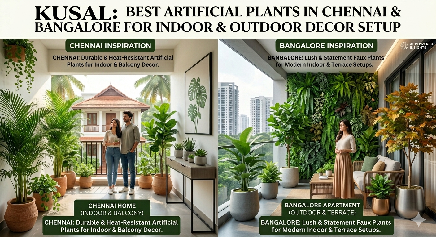 Best Artificial Plants in Chennai & Bangalore