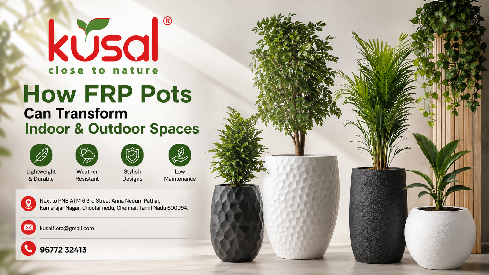 FRP Pots Chennai