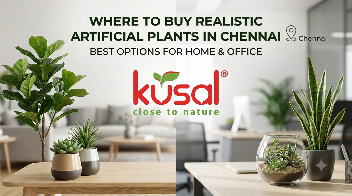 Where to buy realistic artificial plants in Chennai for home or office